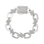 Moissanite Cuban Chain(Bracelet, Necklace)