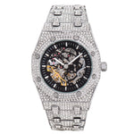 Iced Out Moissanite Watch