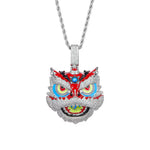 Lion Dance Pendant