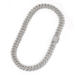 14mm Iced Out Cuban Chain Necklace