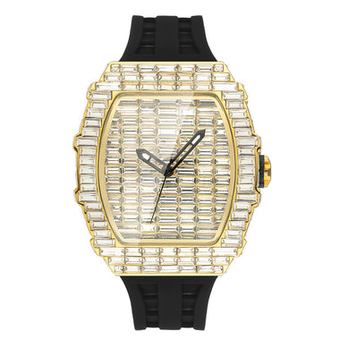 316L Stainless Steel Iced Out Watch