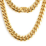 Stainless Steel Cuban Chain Necklace