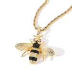 Bee Moissanite Pendant