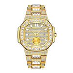 Iced Out Moissanite Watch