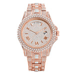 Iced Out Moissanite Watch