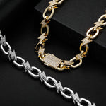 Moissanite Cuban Chain(Bracelet, Necklace)