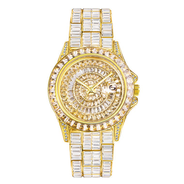 Iced Out Moissanite  Watch