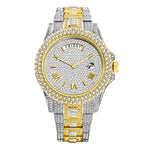 Iced Out Moissanite Watch