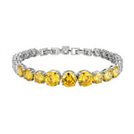 Irregular Moissanite Bracelet