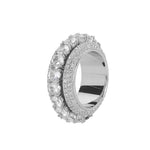 Moissanite Rotating Ring