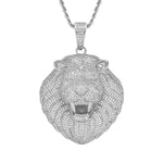 Lion Moissanite Pendant