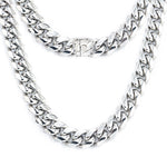 Stainless Steel Cuban Chain Necklace